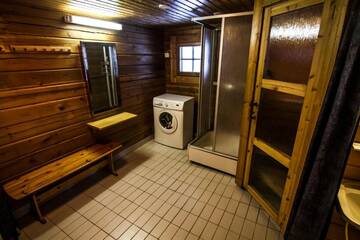 Фото номера Коттедж с 2 спальнями и сауной — «Сосна» Шале Loma Rinteelä г. Suonenvaara 21